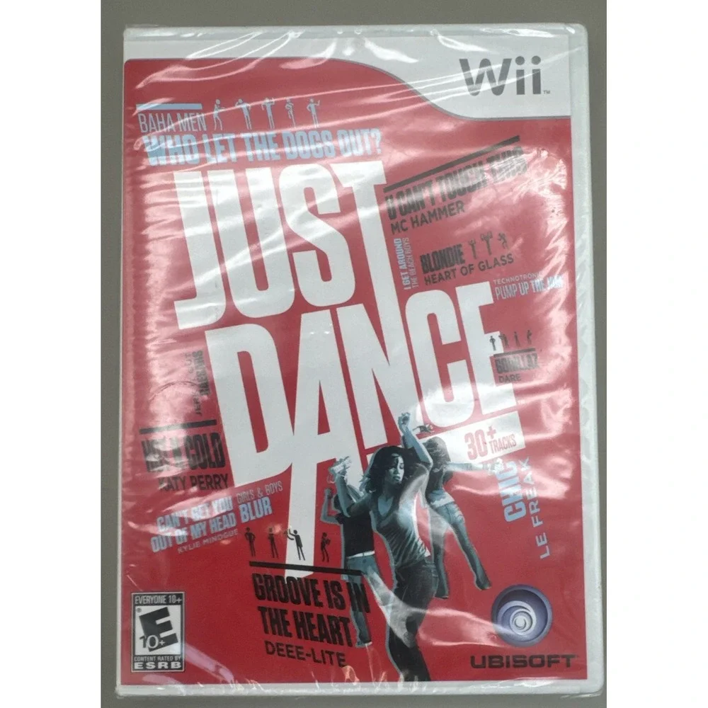 Sealed Wii BAHA MEN Who Let The Dogs Out Just Dance Game Nintendo MC Hammer